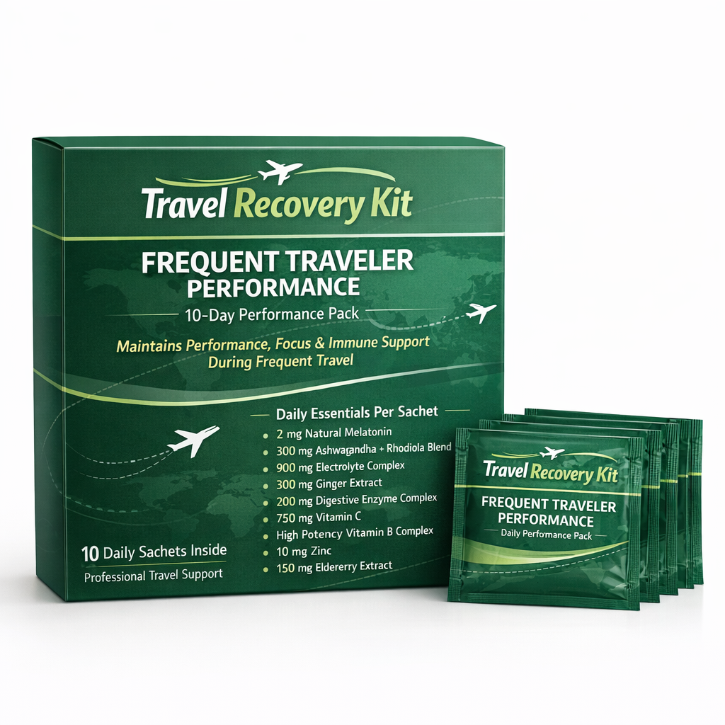 Travel Recovery Kit E-commerce Site